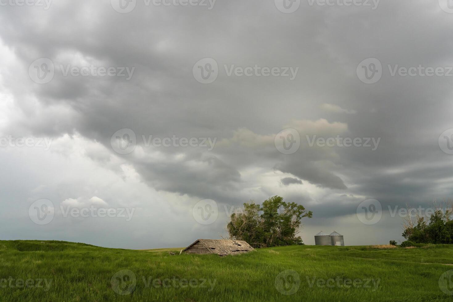 nuvens de tempestade Canadá foto