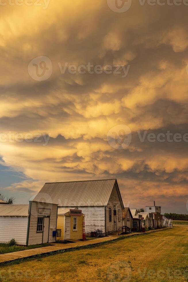 nuvens de tempestade Canadá foto