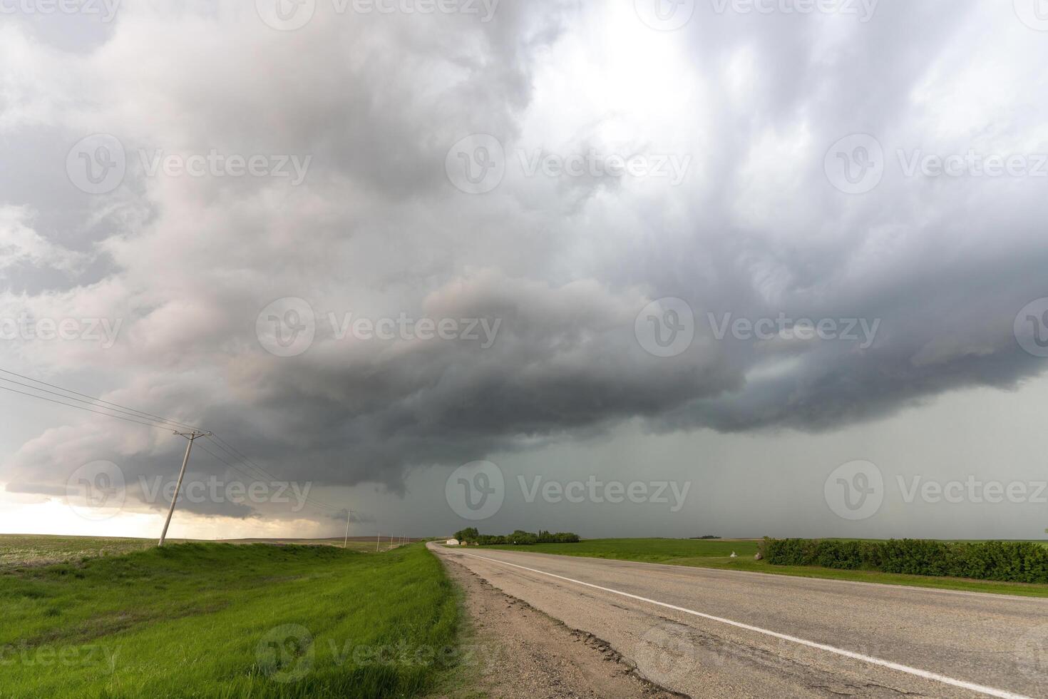 nuvens de tempestade Canadá foto