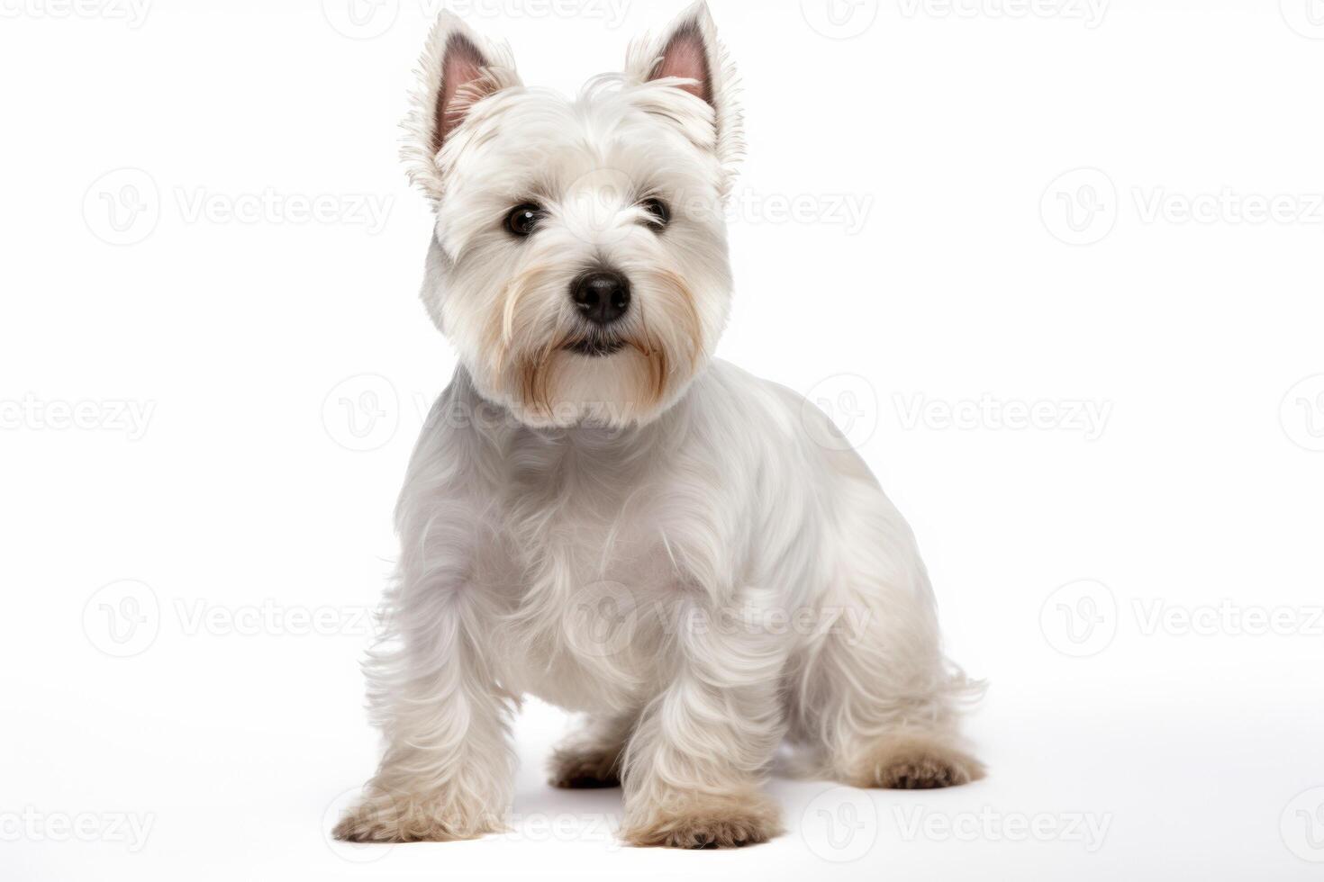 ai gerado terrier cachorro clipart foto