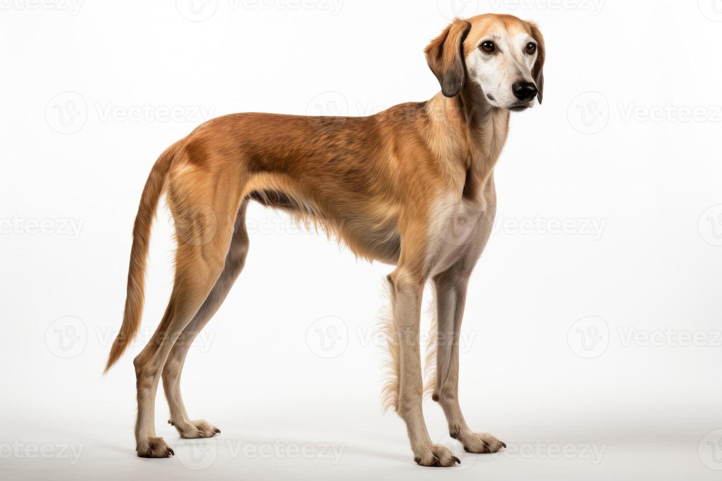 ai gerado saluki cachorro clipart foto