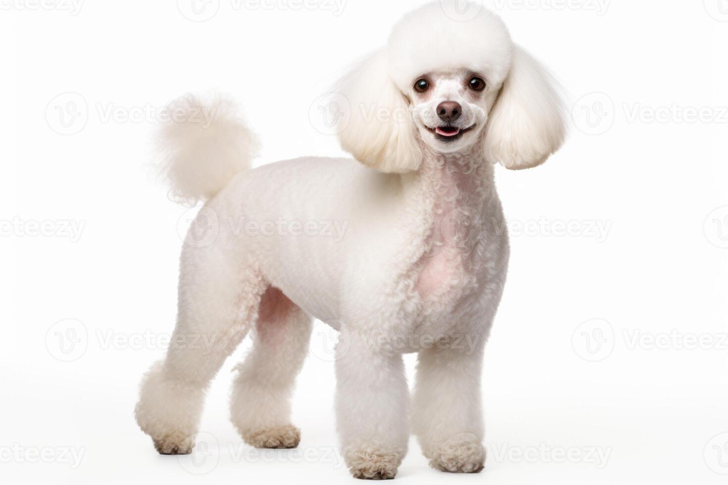 ai gerado poodle cachorro clipart foto