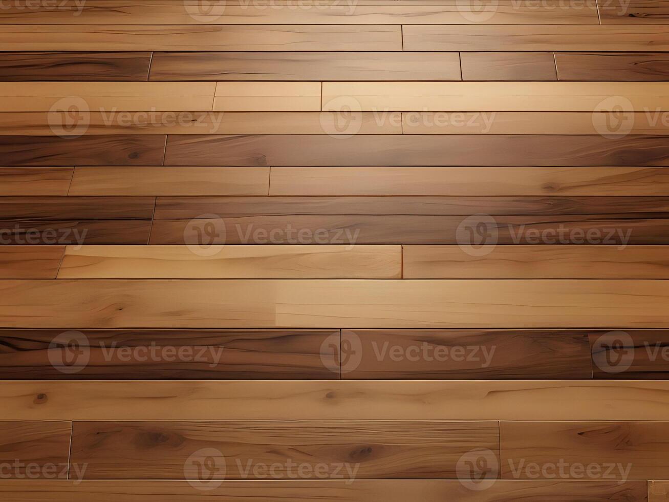 ai gerado uma fechar acima do uma de madeira chão desatado de madeira textura, de madeira fundo, desatado madeira textura, madeira textura sobreposições, madeira tábuas, de madeira chão Pranchas, madeira chão Pranchas foto