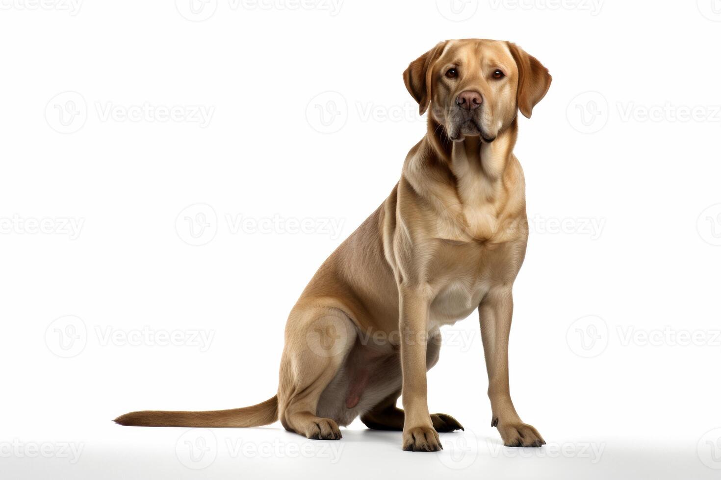 ai gerado labrador cachorro clipart foto