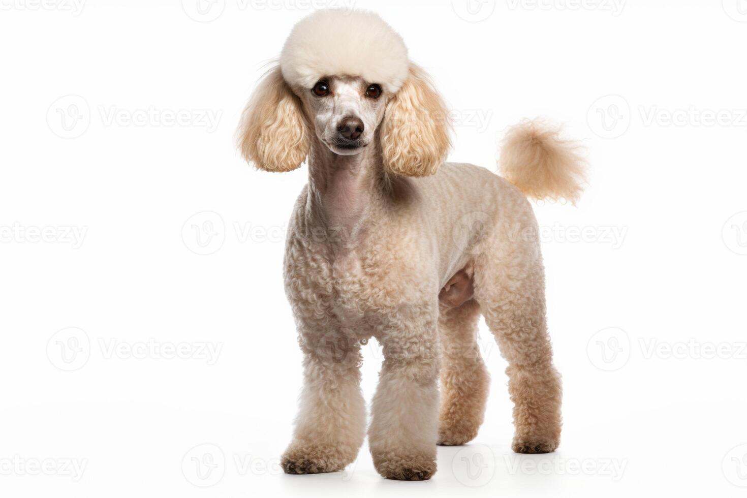 ai gerado poodle cachorro clipart foto