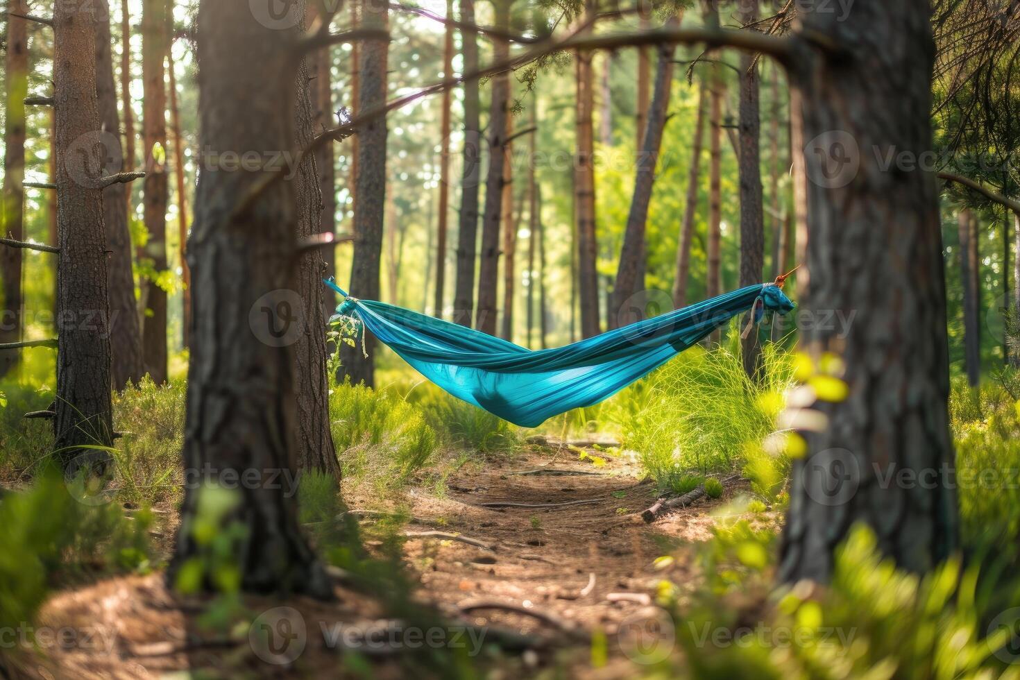 ai gerado obtendo começado com acampamento maca profissional fotografia foto