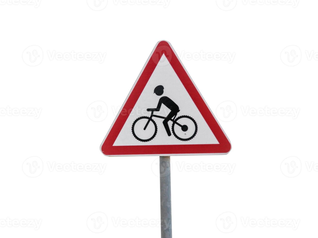 ciclistas em a estrada gim fechar-se foto