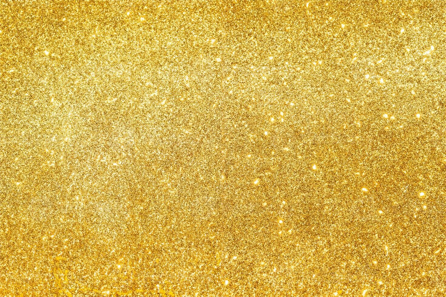 fundo abstrato glitter dourado foto