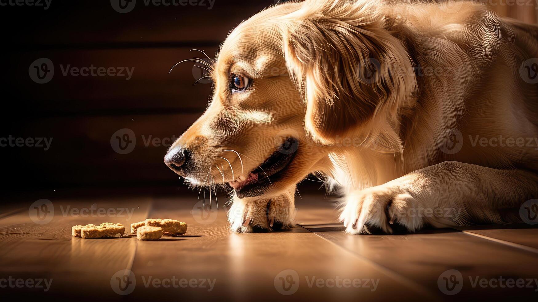 ai gerado truques cachorro balanceamento tratar ai gerado foto