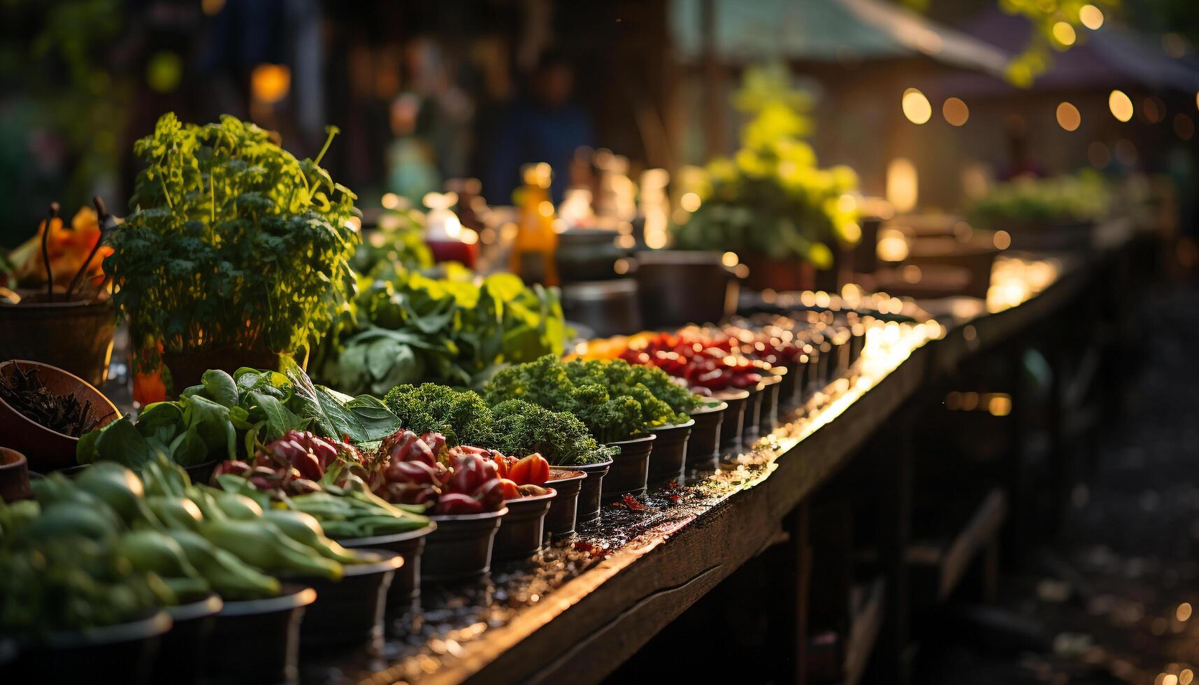 ai gerado fresco legumes e frutas, saudável comendo, natureza orgânico varejo gerado de ai foto