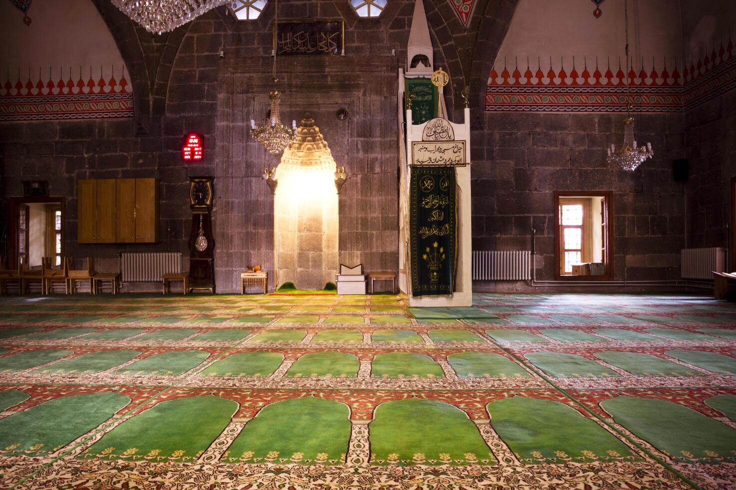 dentro do mesquita foto