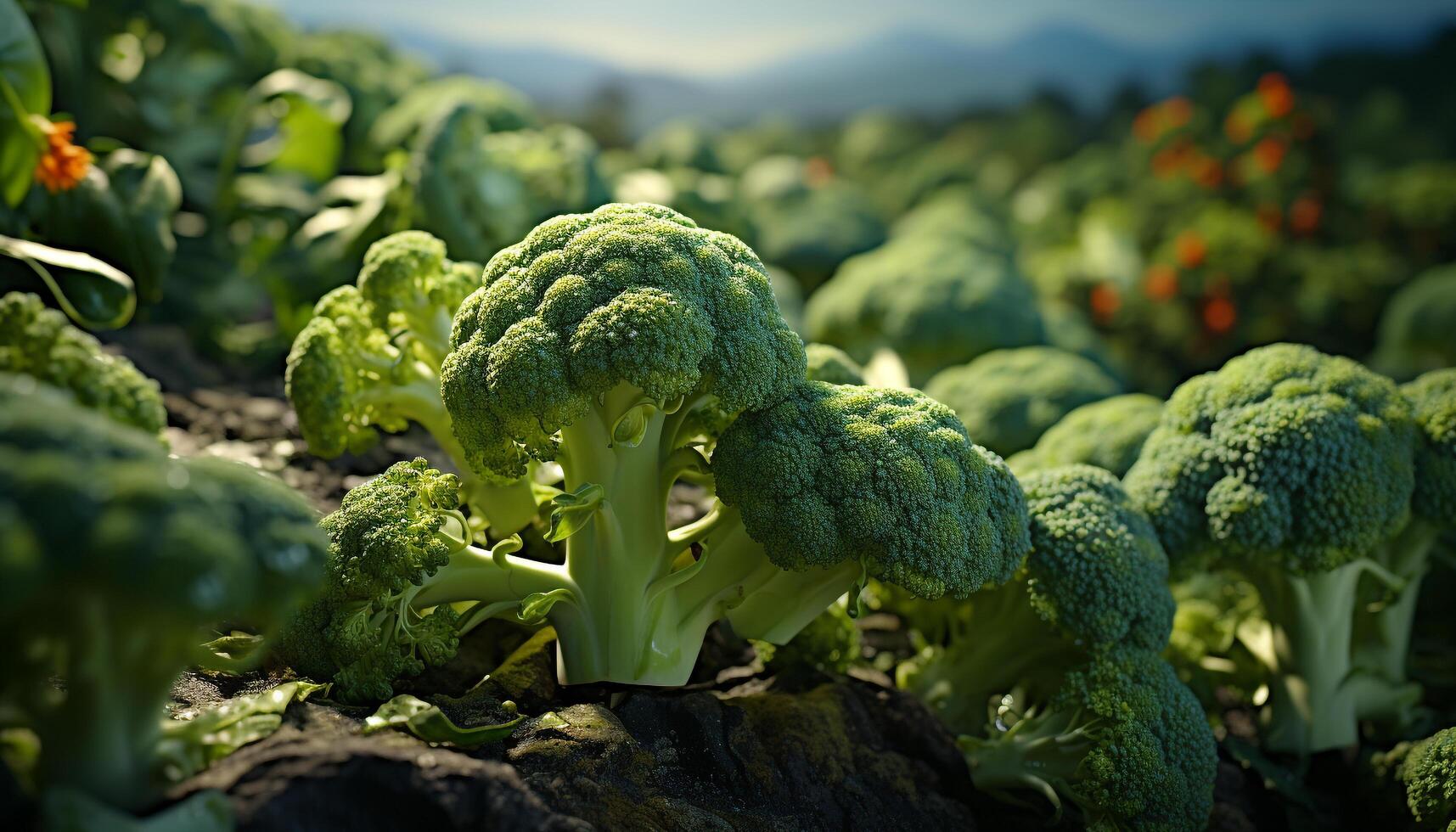 ai gerado fresco orgânico vegetais, saudável comendo, natureza colorida colheita gerado de ai foto