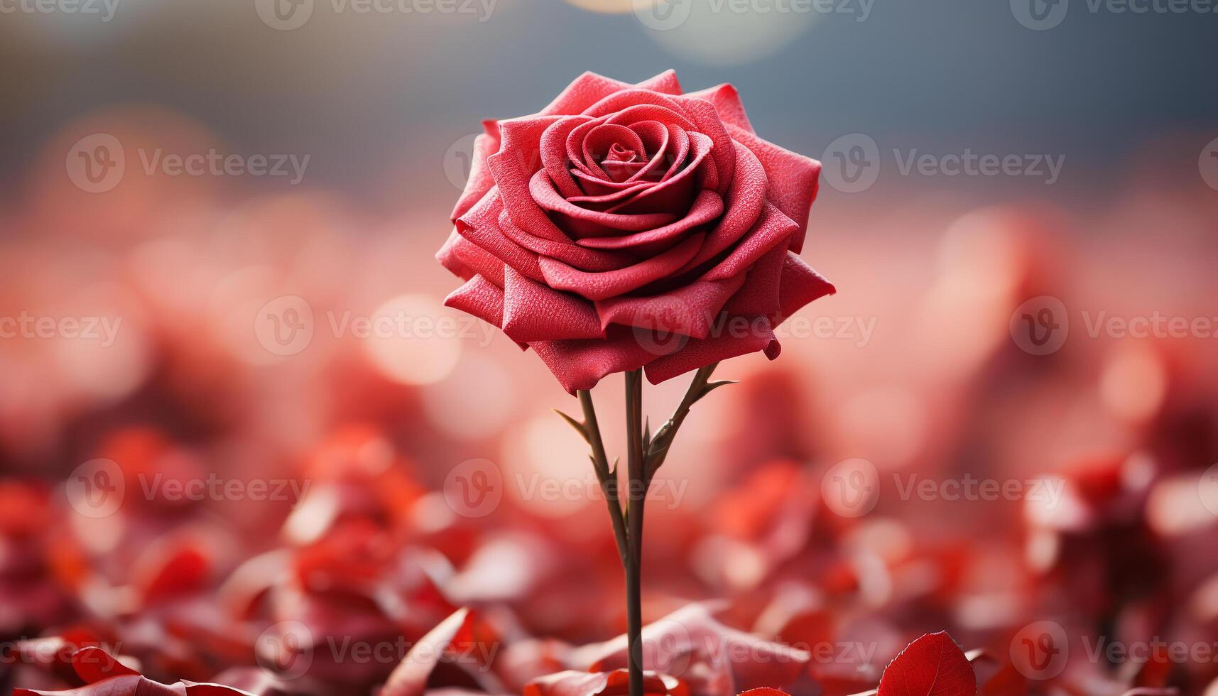 ai gerado frescor e beleza dentro natureza uma vibrante ramalhete do flores gerado de ai foto