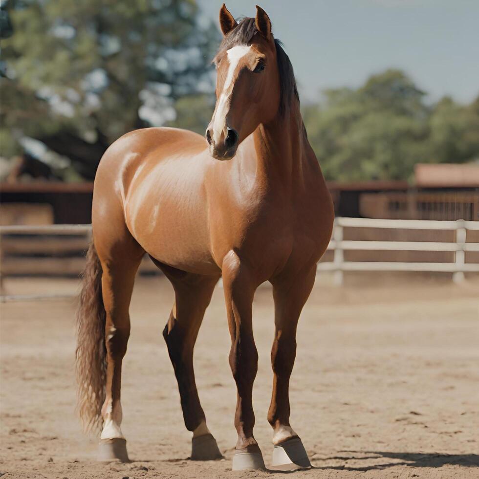 ai gerado uma cavalo foto