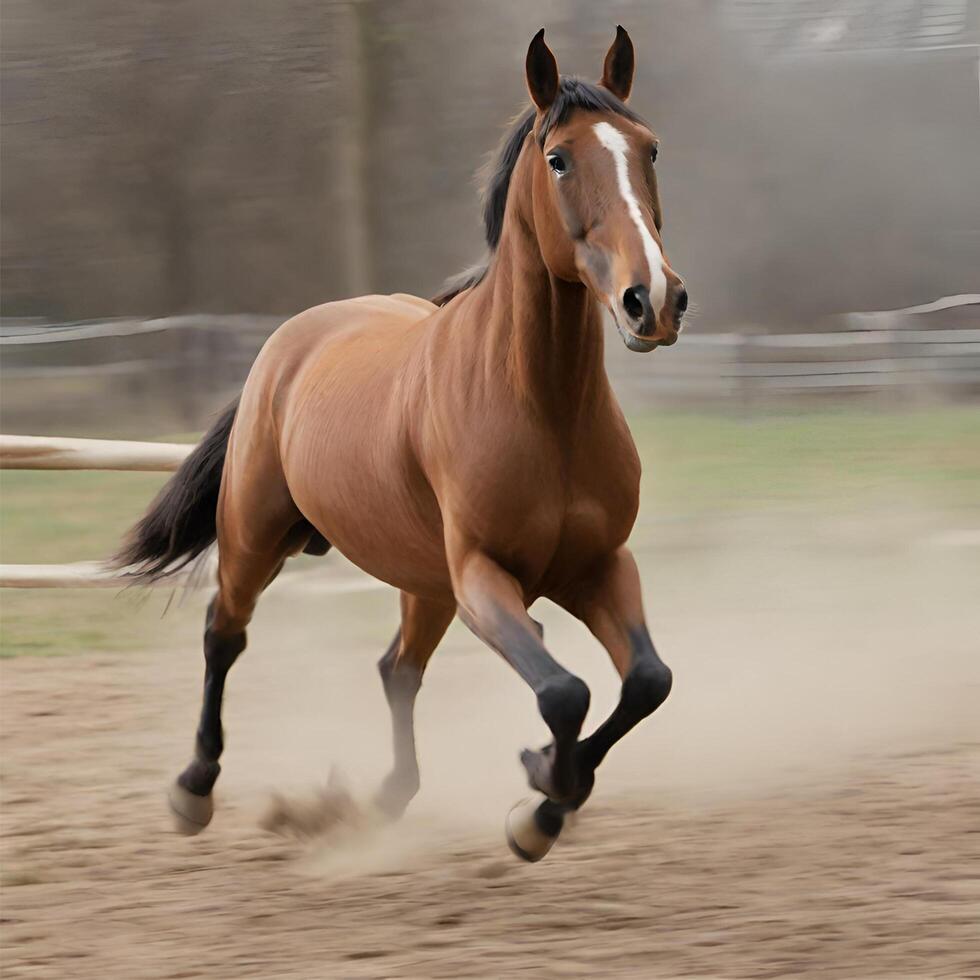 ai gerado uma cavalo foto