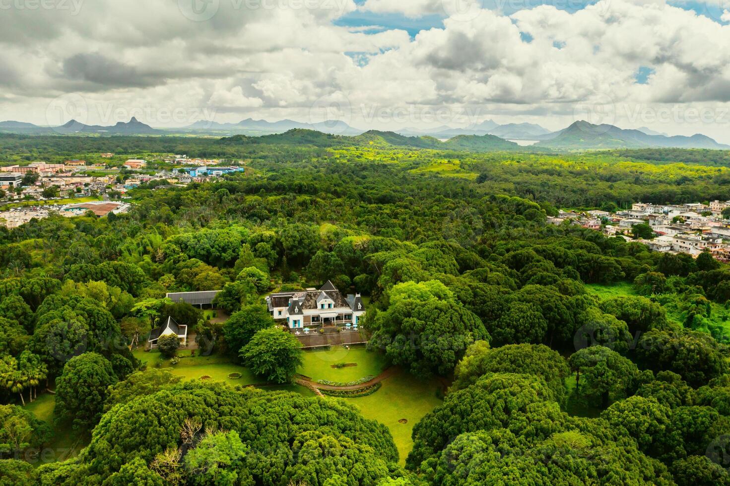 a velho estilo colonial casa em a ilha do maurício.museu em a ilha do Maurícia foto