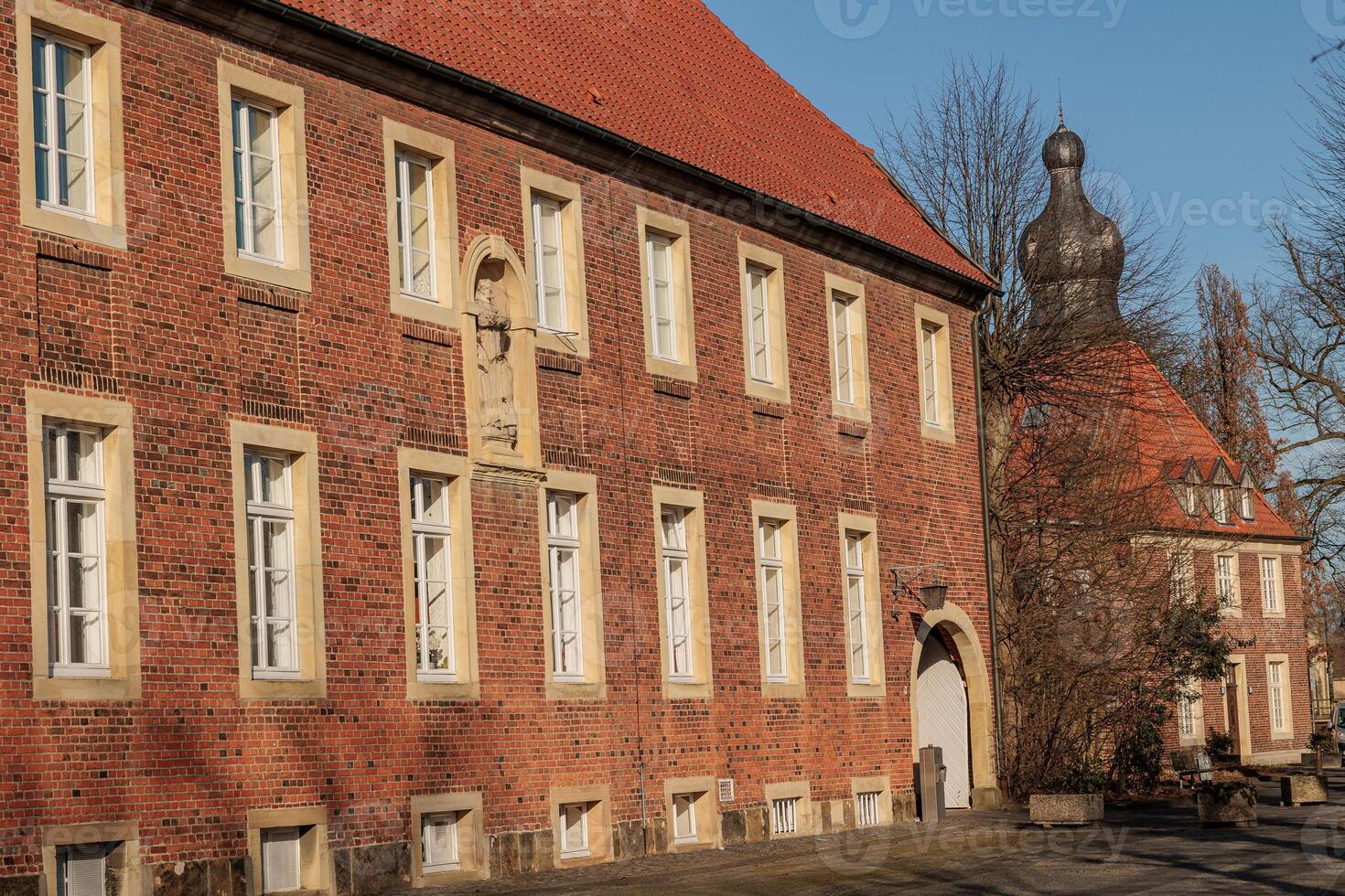 o castelo de gemen em westphalia foto