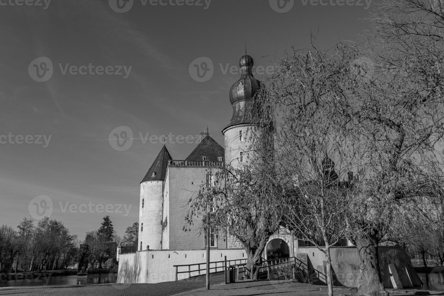 o castelo de gemen em westphalia foto