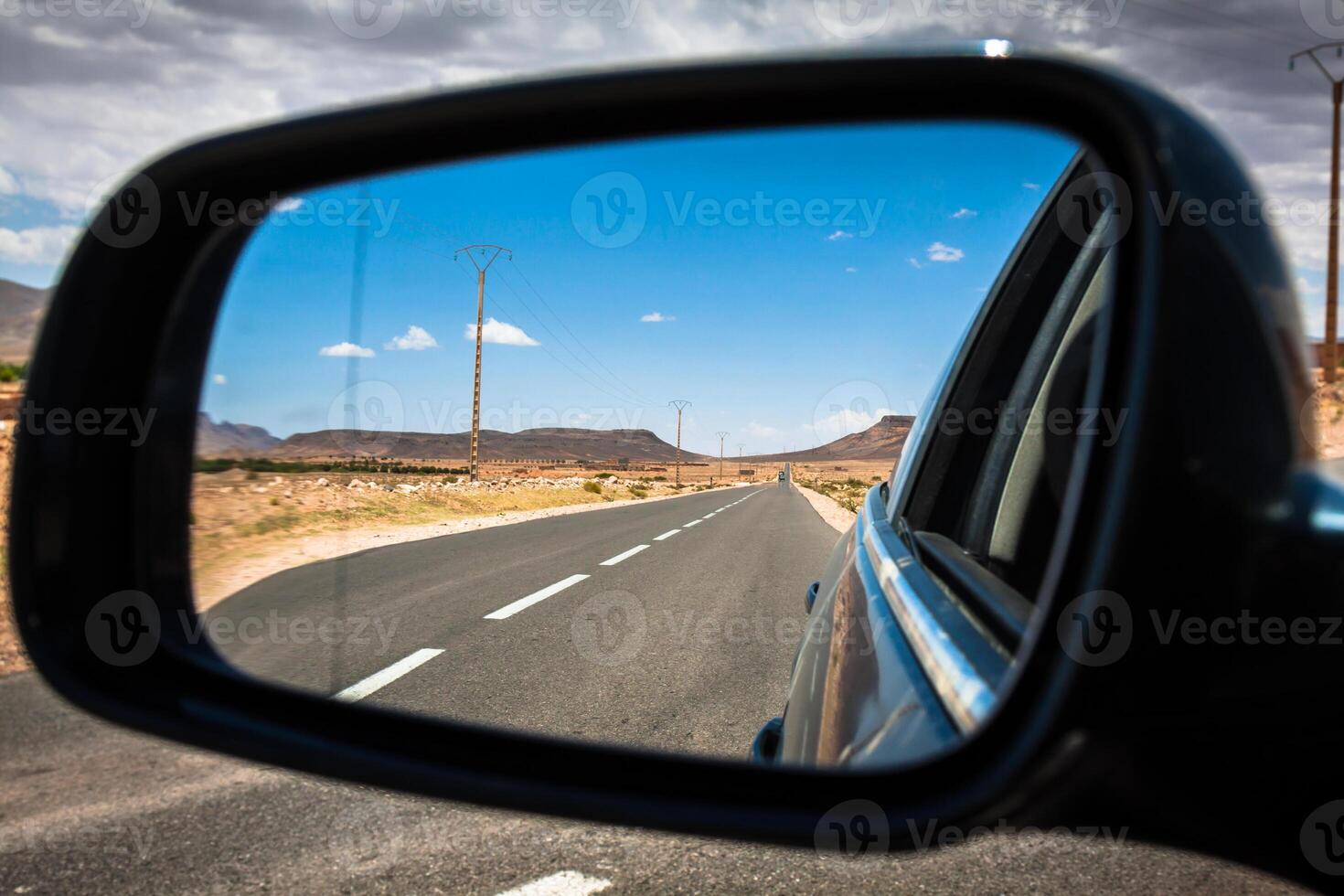 deserto estrada, Marrocos foto