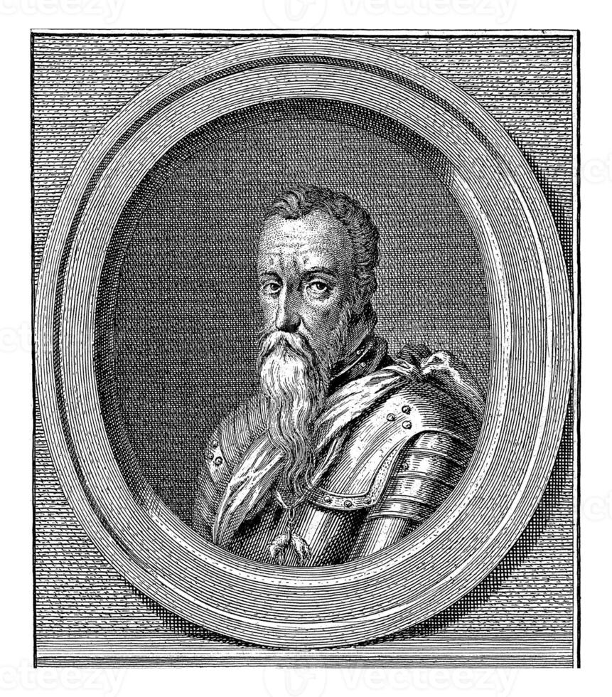 retrato do Fernando Álvarez de toledo, duque do alva foto
