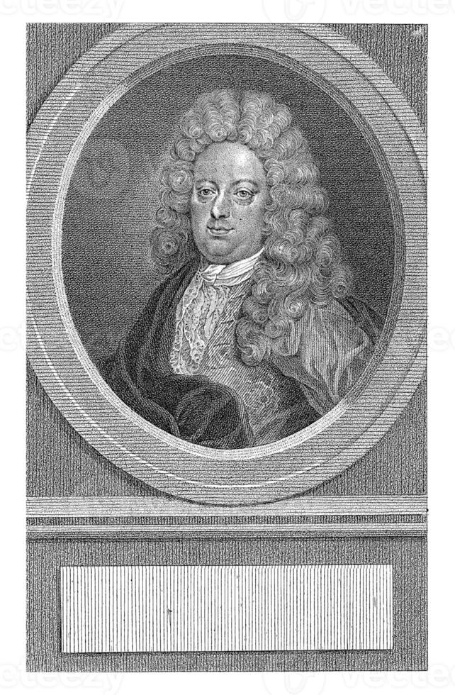 retrato do Bruno furgão der Dusen, lambertus antônio claessens, c. 1792 - c. 1808 foto