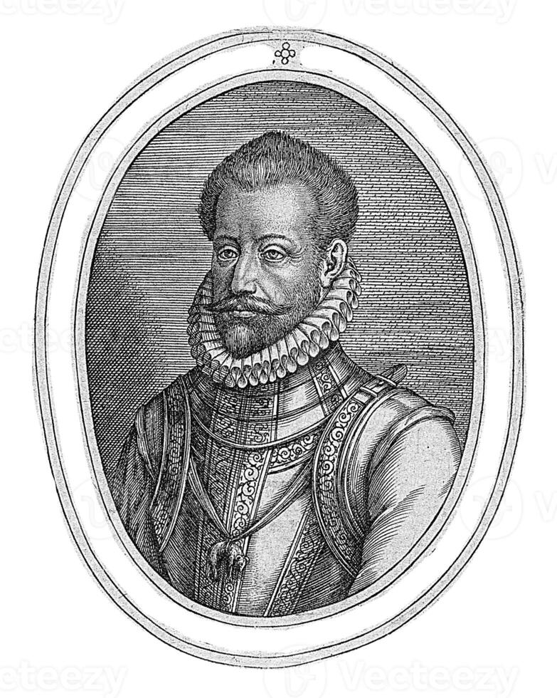 retrato do alessandro Farnese, duque do parma foto