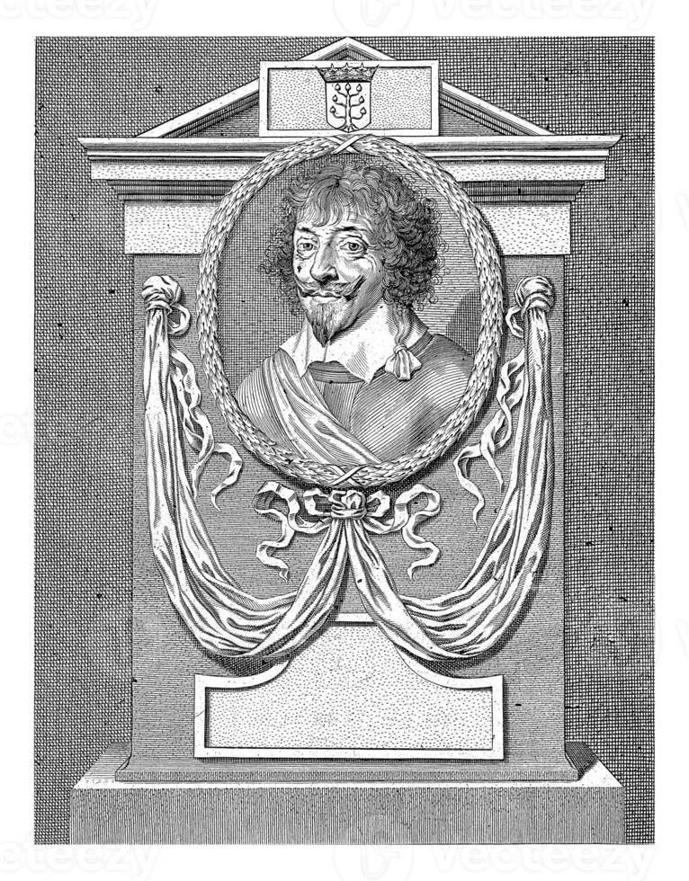 retrato do Charles de crequi, johannes valdor ii, 1649 foto