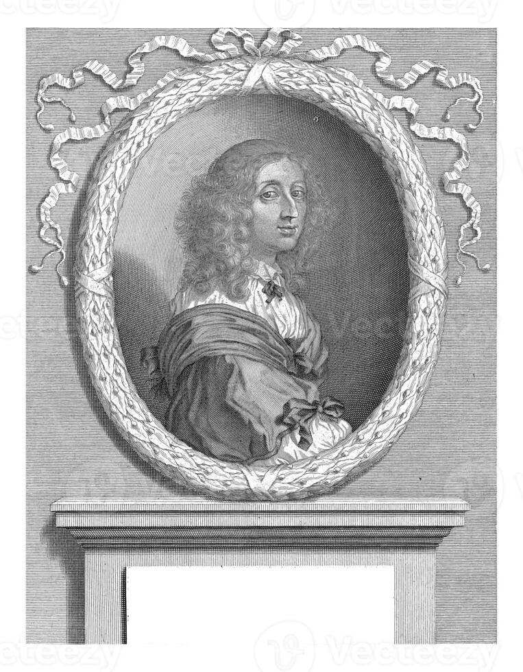 retrato do Cristina, rainha do Suécia, robert nanteuil foto