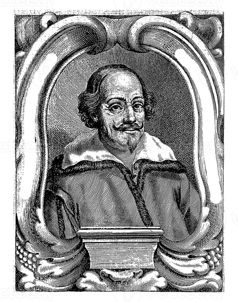 portret furgão nicolo santofiore, giacomo piccini, 1647 foto