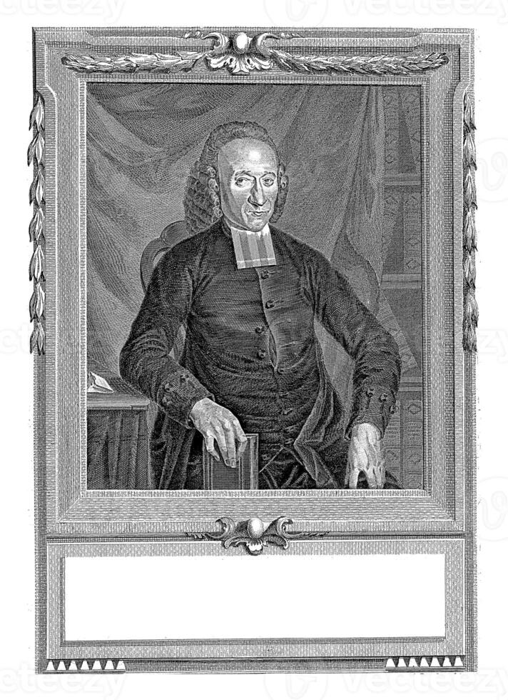 retrato do johannes habbema, João furgão der brotar, depois de johannes Zacarias simon presa, 1785 foto