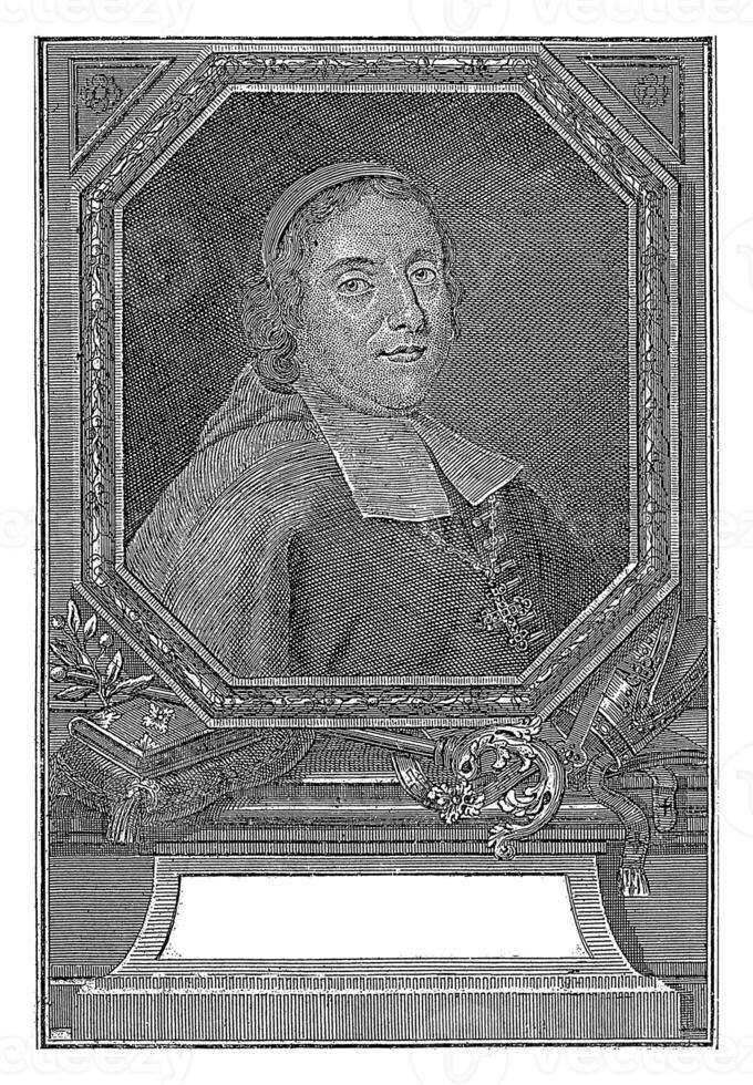 retrato do estanislau Joseph Hosius, georg Paulo ônibus, 1735 foto