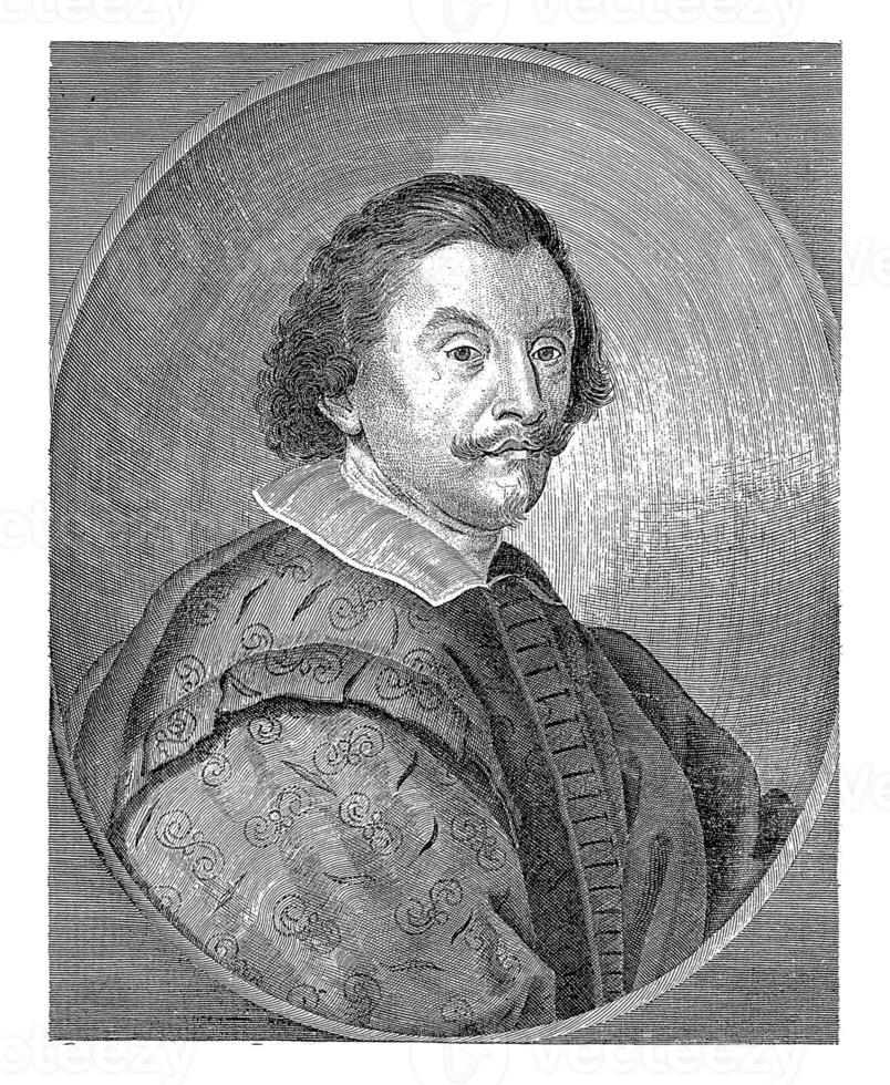retrato do poeta otávio de' Rossi, isabella piccini, 1654 - 1734 foto