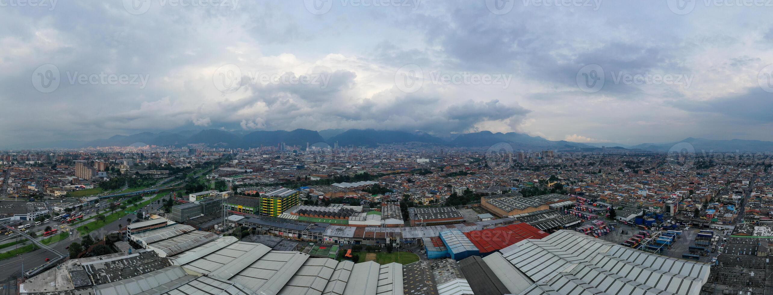 paisagem urbana - bogotá, Colômbia foto