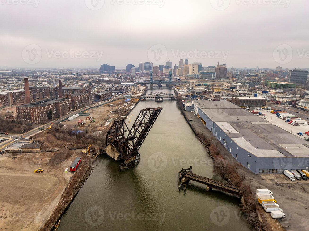 ponte levadiça - Newark, nj foto