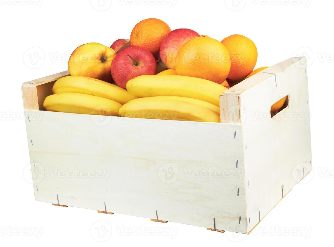 caixa com fruta foto