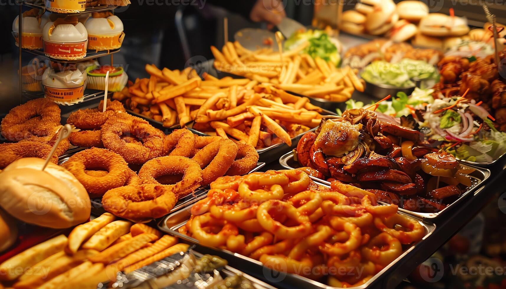 ai gerado atraente Comida imagens foto