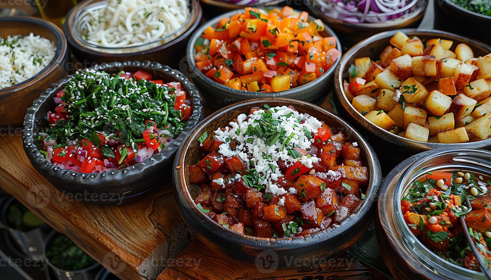 ai gerado atraente Comida imagens foto