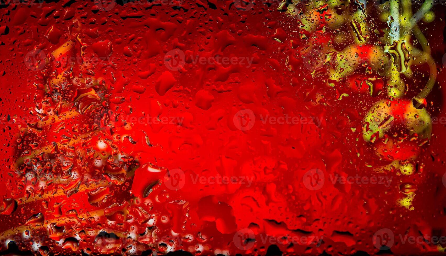 cheio hd abstrato colorida fundo, abstrato papel de parede com água gotas, 4k colorida fundo, gotas do água foto
