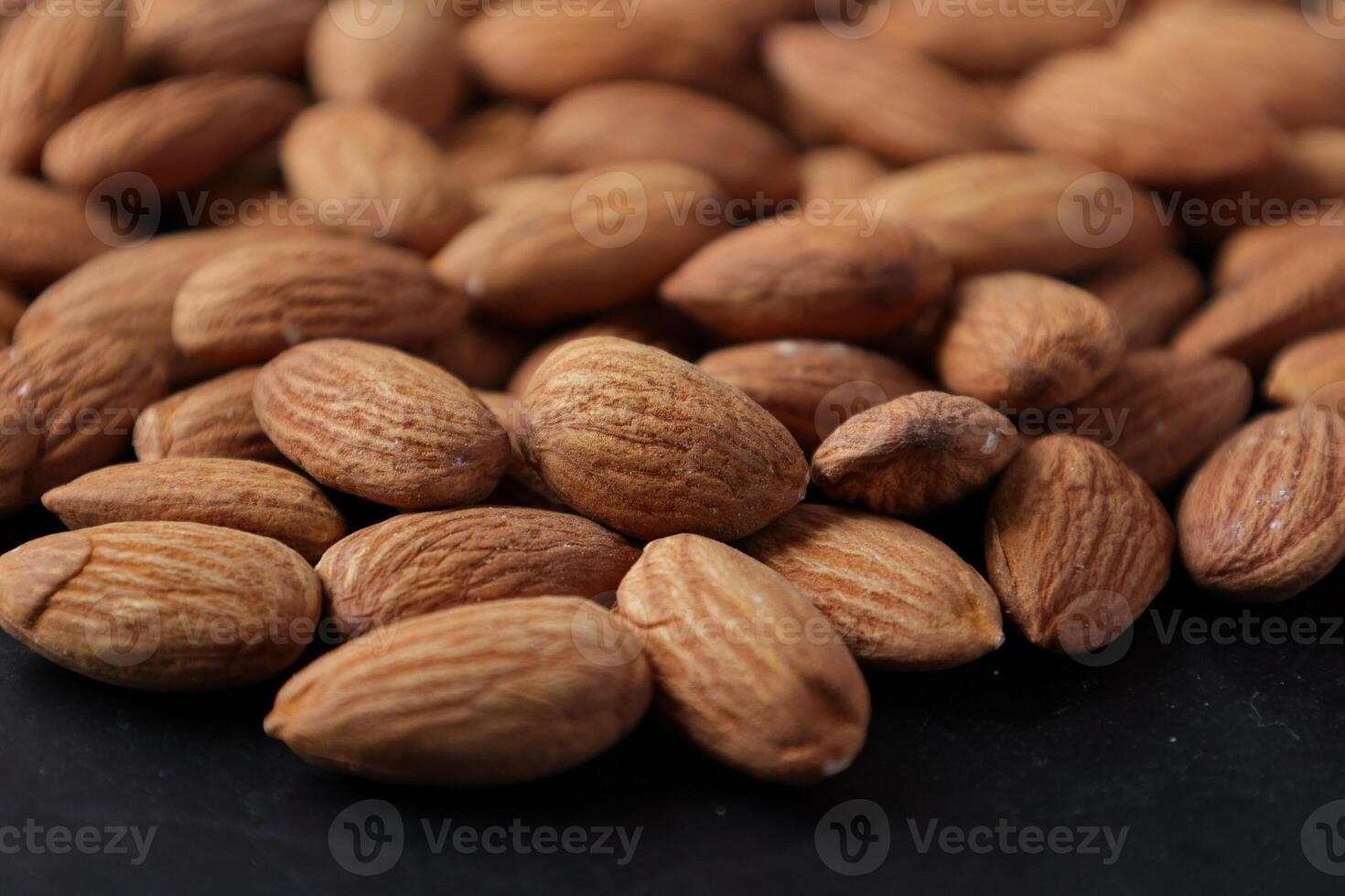 fechar-se do amêndoa, noz comida, Castanho amêndoas foto