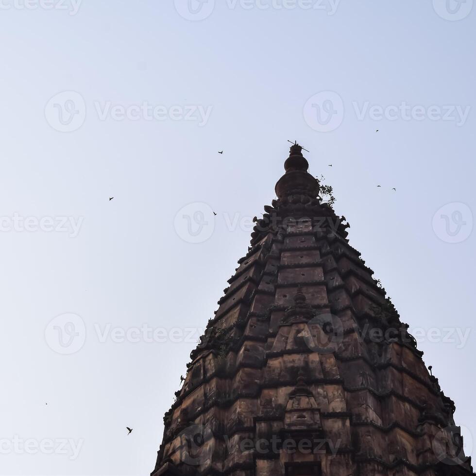 lindo Visão do Orquídea Palácio forte, rajá mahal e chaturbhuj têmpora a partir de jahangir Mahal, orcha, madhya Pradesh, jahangir mahal - Orquídea forte dentro orcha, madhya Pradesh, indiano arqueológico sites foto