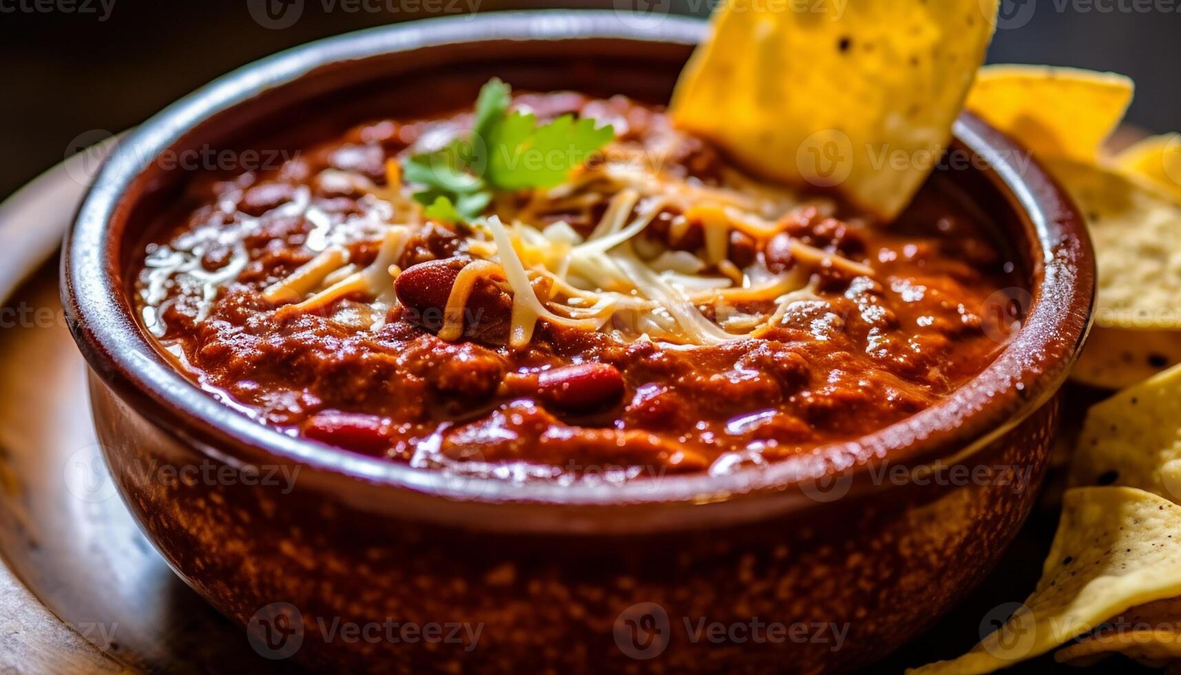 ai gerado frescor e calor em uma placa, caseiro carne taco gerado de ai foto