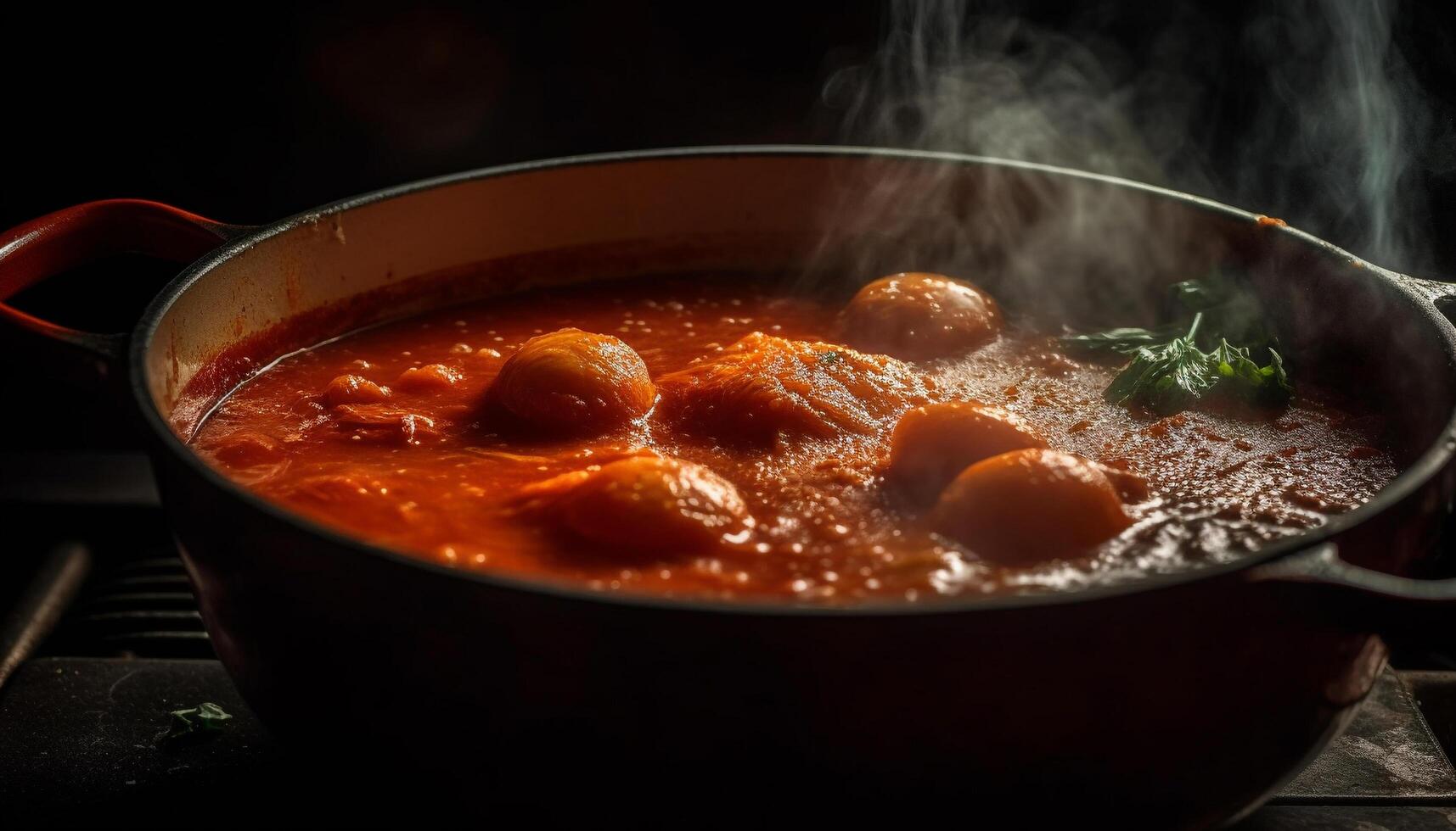 ai gerado saudável comendo vegetariano sopa, cozinhou com fresco vegetais, caseiro ensopado gerado de ai foto