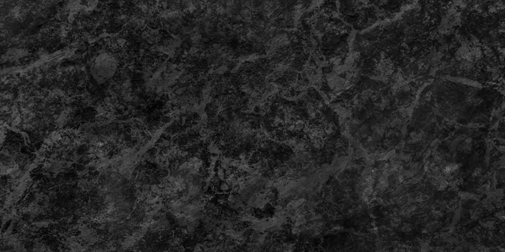 abstrato cor seco arranhado e velho manchado concreto ou marmorizado superfície parede ou velho parede textura cimento Sombrio Preto cinzento grunge textura para papel de parede, cobrir e construção e Projeto. foto