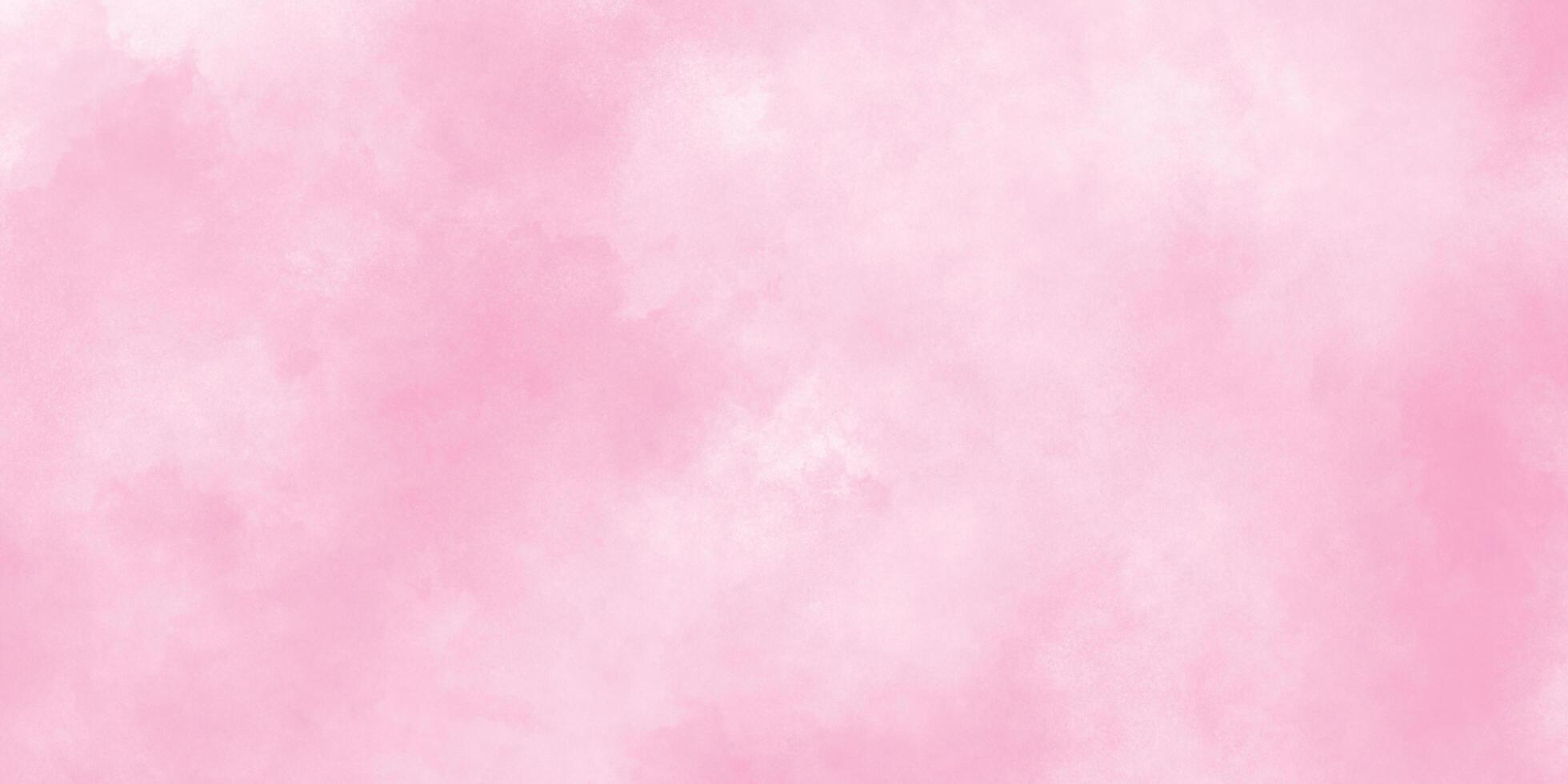 abstrato Rosa aguarela fundo com fumaça, Rosa textura com grunge fumaça, esvaziar suave Rosa papel textura para papel de parede, cobrir, cartão, decoração e Projeto. foto