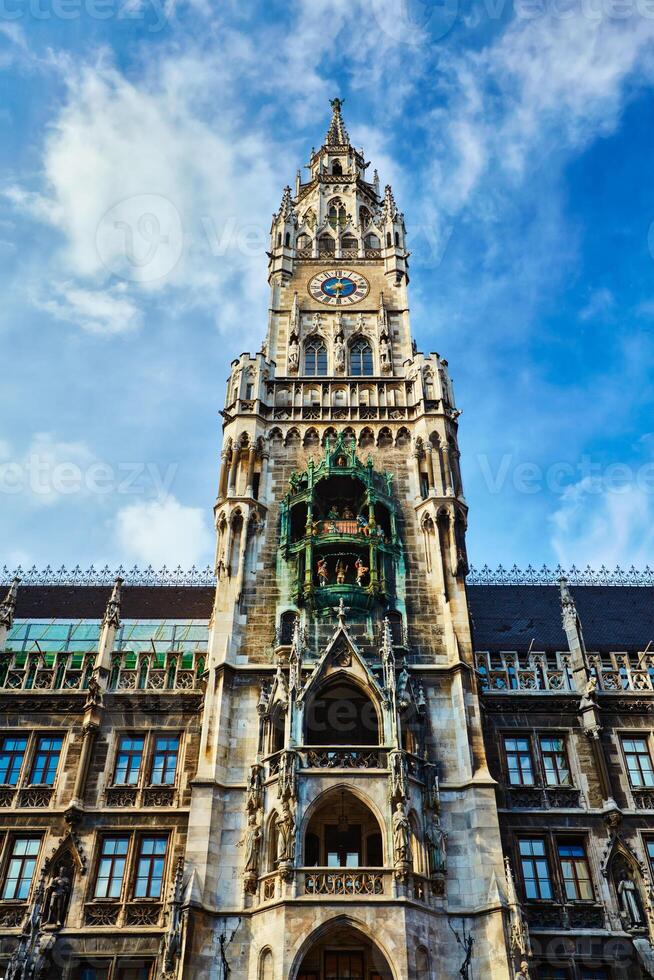 Novo Cidade corredor Neus rathaus , Munique foto