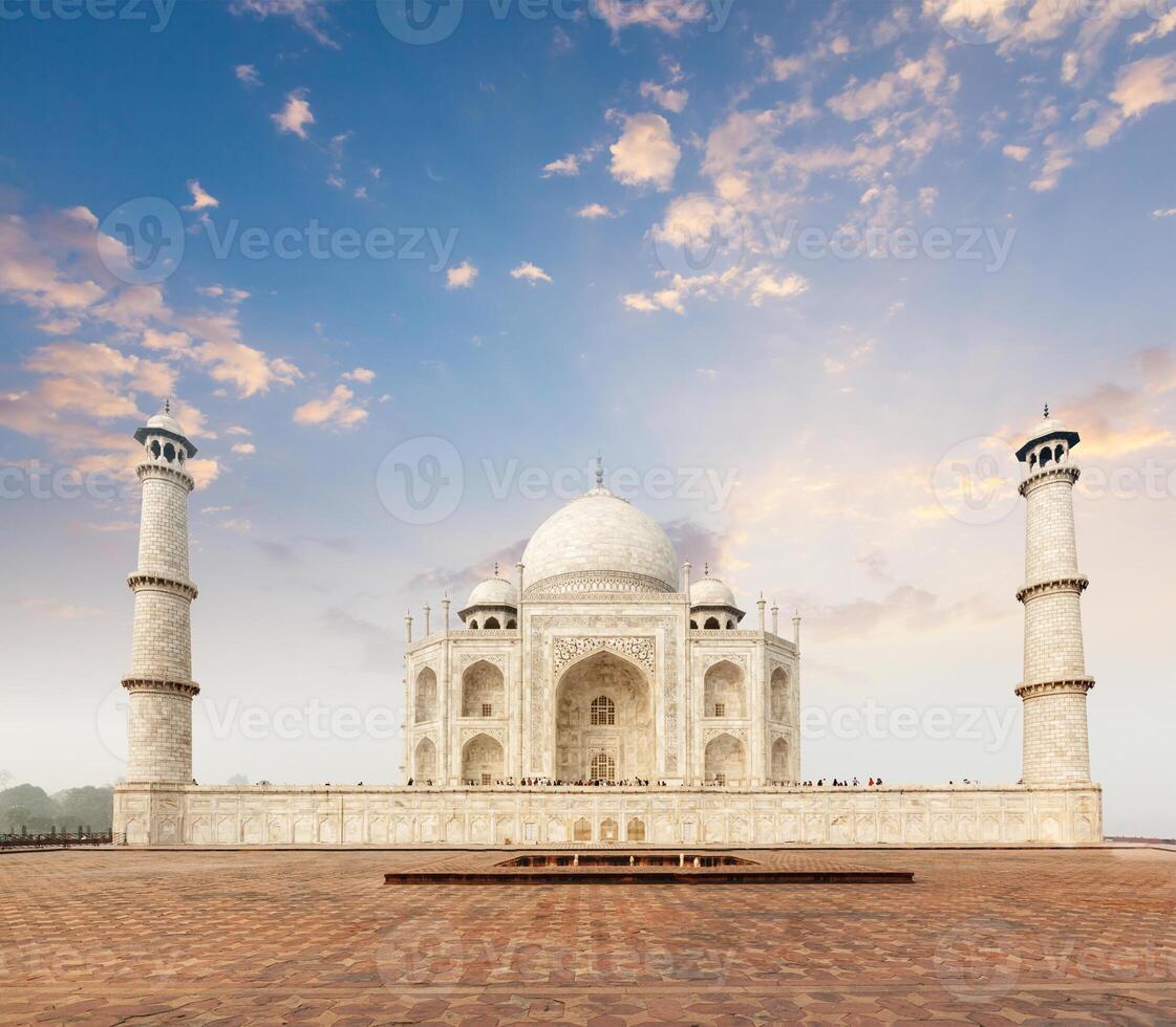 taj mahal, agra, índia foto