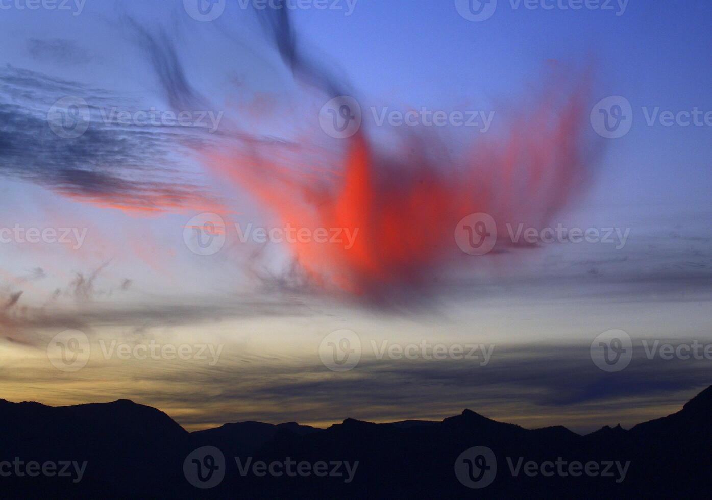 surreal mexicano Baja pôr do sol foto