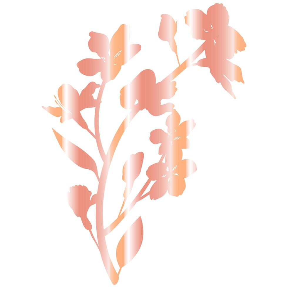 sakura ramo com flores decoração. foto