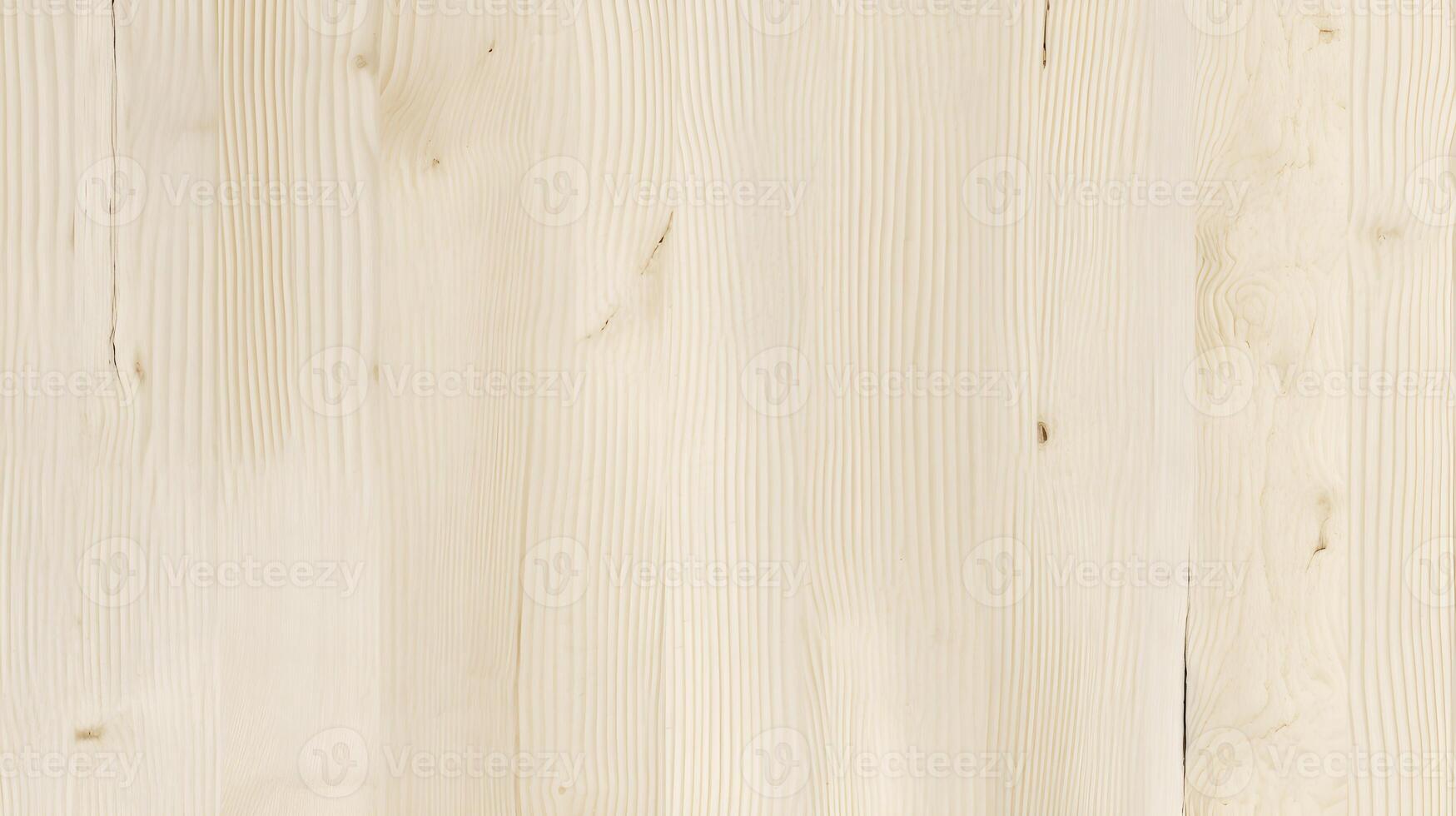 ai gerado uma branco madeira painel com uma poucos linhas do madeira foto
