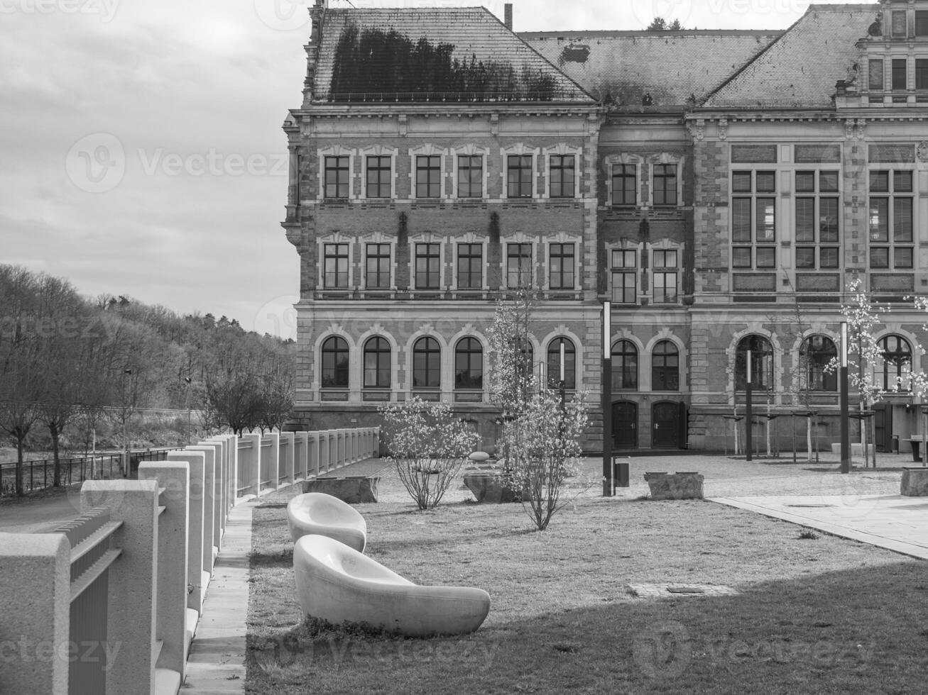 a cidade do grimma dentro saxônia foto